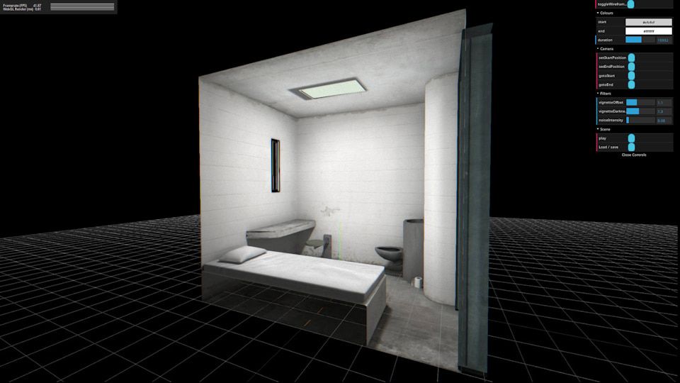 WebGl editor screenshot